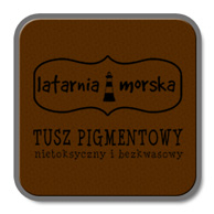 Tusz do stempli - BRĄZOWY