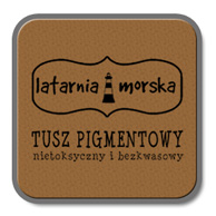 Tusz do stempli - JASNOBRĄZOWY