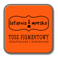 Tusz do stempli - POMARAŃCZOWY
