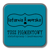 Tusz do stempli - TURKUSOWY