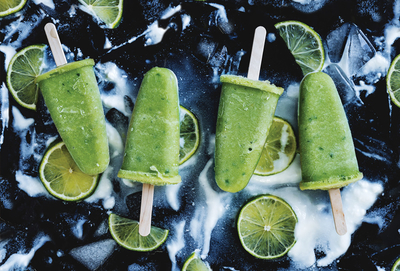 Limonkowe lody