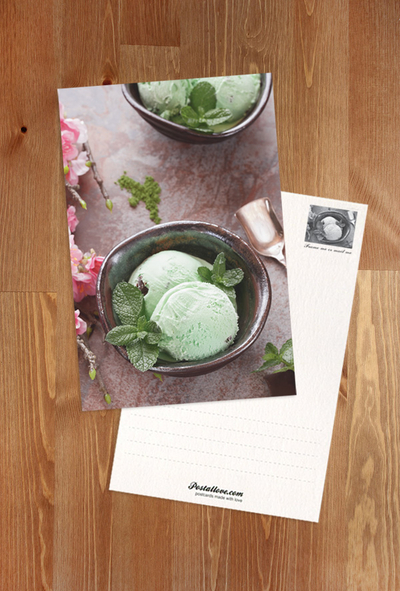 Lody miętowe