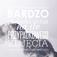 Mr Lemon - Bardzo głęboki cytat