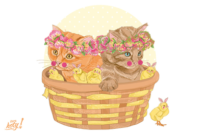 Terakoty - Wiosenne koty