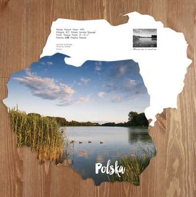 Mapka - Lato nad jeziorem