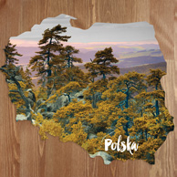 Mapka - Szczeliniec jesienią