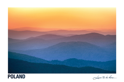 Poland - Love to be here... - Bieszczady o zachodzie słońca