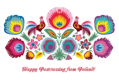 Wycinanka - Happy Postcrossing from Poland!
