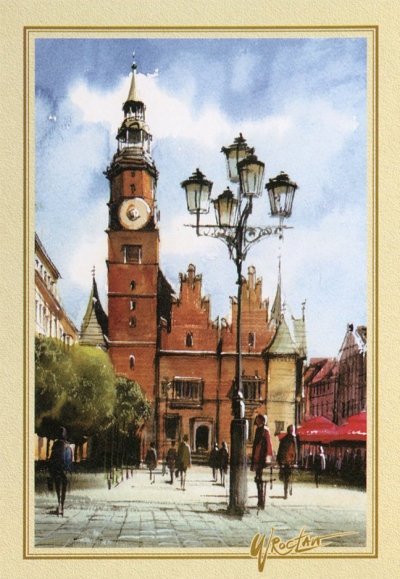 Ratusz - ściana zachodnia
